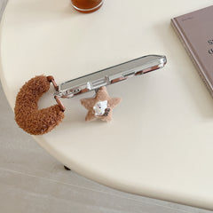 Star Kitty electroplated large window phone case