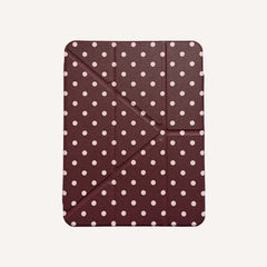 Six-color polka dot iPad case