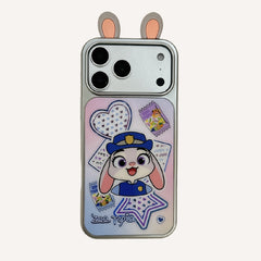 Silver-framed gold-plated Judynick phone case