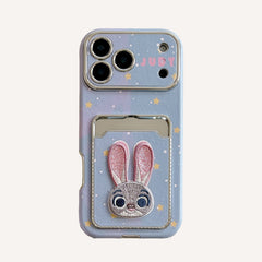 Judy Electroplated Large Window Phone Case