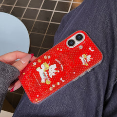 Unicorn Bow Hello Kitty Phone Case for iPhone 13-17 Pro Max