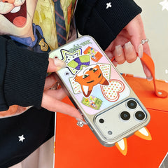 Silver-framed gold-plated Judynick phone case
