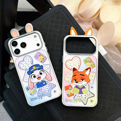 Silver-framed gold-plated Judynick phone case