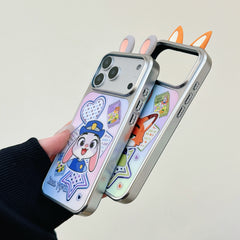 Silver-framed gold-plated Judynick phone case