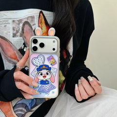 Silver-framed gold-plated Judynick phone case