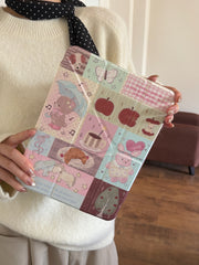 Puzzle Apple Umbrella Bear iPad Case