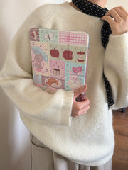 Puzzle Apple Umbrella Bear iPad Case