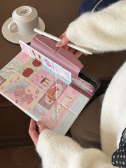 Puzzle Apple Umbrella Bear iPad Case