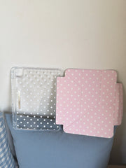 Six-color polka dot iPad case