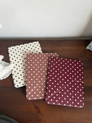 Six-color polka dot iPad case