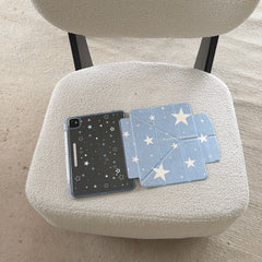 Denim Blue Star iPad Case