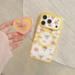 Powerpuff Girls Magnetic 2-in-1 Series: 360° Protection & MagSafe Ready for iPhone 13-17 Series | Iconic Y2K Superhero Design