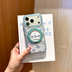 Aesthetic Pastel Pony Trio Case: 360° Air Cushion Shockproof Series for iPhone 13-17 Series