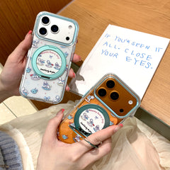 Aesthetic Pastel Pony Trio Case: 360° Air Cushion Shockproof Series for iPhone 13-17 Series