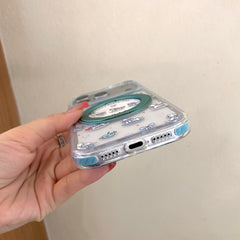 Aesthetic Pastel Pony Trio Case: 360° Air Cushion Shockproof Series for iPhone 13-17 Series