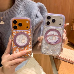 Cute Coquette Bow & Kitten Phone Case for iPhone 17 16 15 14 13 Pro Max | 360 Air Cushion Shockproof Protective Cover