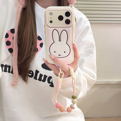 Foundation Miffy Rabbit Head Textured Phone Case