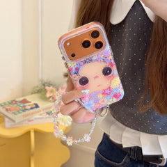 Big Face Jade iPhone Case | Elegant Cartoon Aesthetic