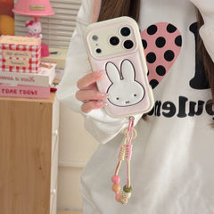 Foundation Miffy Rabbit Head Textured Phone Case