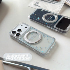 Colorful Planet 360° Integrated Stand Round Edge Phone Case