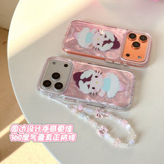 Ballet Kitty Round Edge Airbag Double-Sided Phone Case