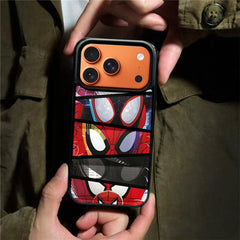 Spider-Man Puffer Phone Case for iPhone 13-17 Pro Max