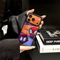 Spider-Man Puffer Phone Case for iPhone 13-17 Pro Max