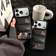Dragon Ball Puffer Phone Case for iPhone 13-17 Pro Max