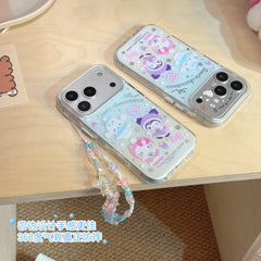 Winter Silver Snowflake Sanrio Gold-Plated Phone Case