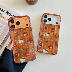 Khaki Kitty Bear Phone Case