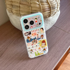 Mint Green Star Yoshitomo Nara Phone Case for iPhone 13-17 Pro Max - ArtCase