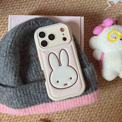 Foundation Miffy Rabbit Head Textured Phone Case