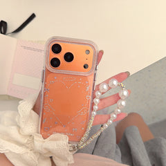 Angelic Heart Wings Card Holder Case | Gilded Edge Luxury Cover