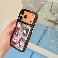Pink Gothic Tomie Horror Aesthetic Case | Y2K Mirror Space Shell