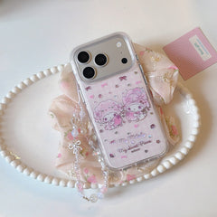 Sweet Strawberry Melody & Piano Case | Gilded Kawaii Aesthetic