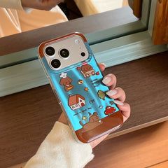 Cartoon illustration chef puppy phone case