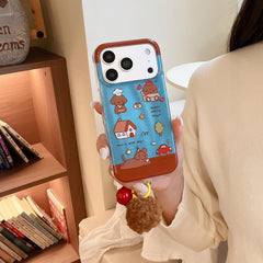 Cartoon illustration chef puppy phone case