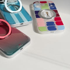 World Cup Series Magnetic Ring Stand Phone Case | Shockproof Protective Cover for iPhone