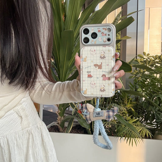 All-Over Print Puppies Phone Case for iPhone 13-17 Pro Max