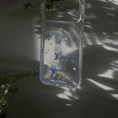 Glitter Christmas Tree Phone Case