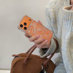 Glittery Snowman Kitty Phone Case