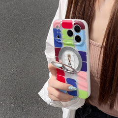 World Cup Series Magnetic Ring Stand Phone Case | Shockproof Protective Cover for iPhone