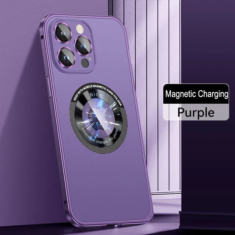 Metal Frame Magnetic Cover