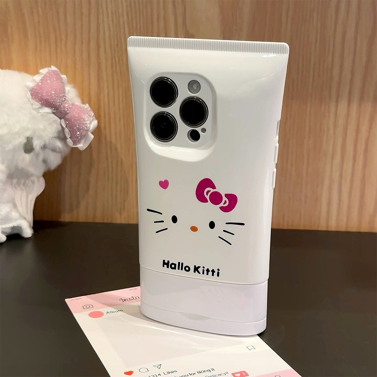 Hello Kitty Cleanser Squeeze Tube Style iPhone Cover
