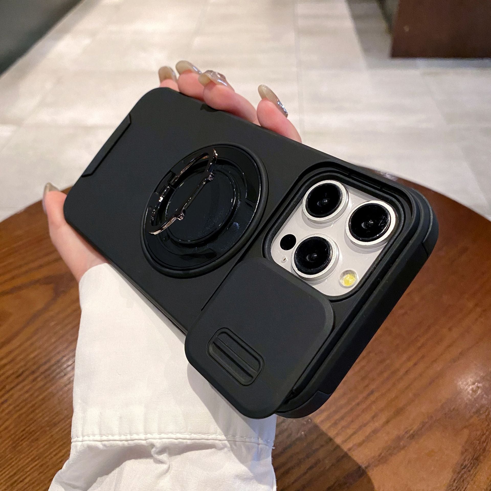 Ultimate Versatile Case with Ring Stand & Camera Cover
