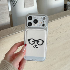 Cute Cartoon Chiikawa & Pompompurin Phone Case for iPhone 13-17 Pro Max