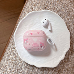 Blush Tone Star My Melody AirPods Case - For All AirPods Models