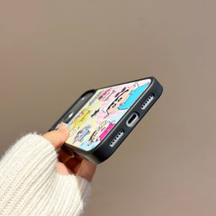 Crayon Shin-chan mirror phone case for iPhone 17 Pro