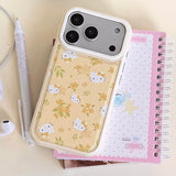 Load image into Gallery viewer, Bubble-patterned Osmanthus Kitty head phone case