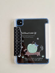 Green Apple Dachshund iPad Case